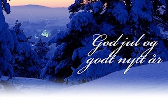 God jul og godt nytt år!